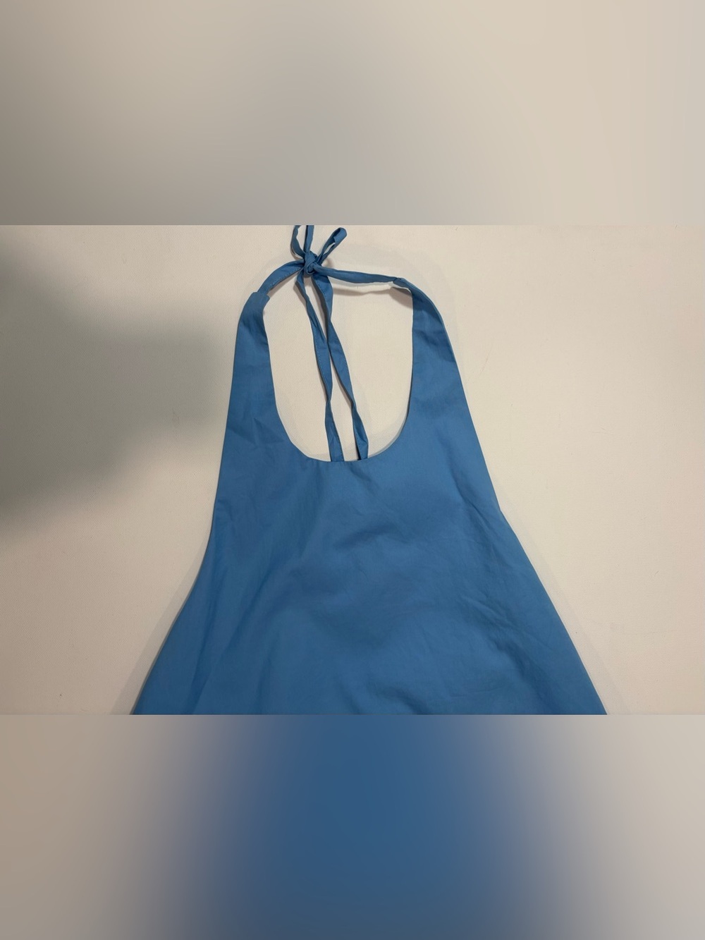 Tuckernuck Pomander Place Breakers Blue Lyle Halter Maxi Dress - Picture 7 of 15